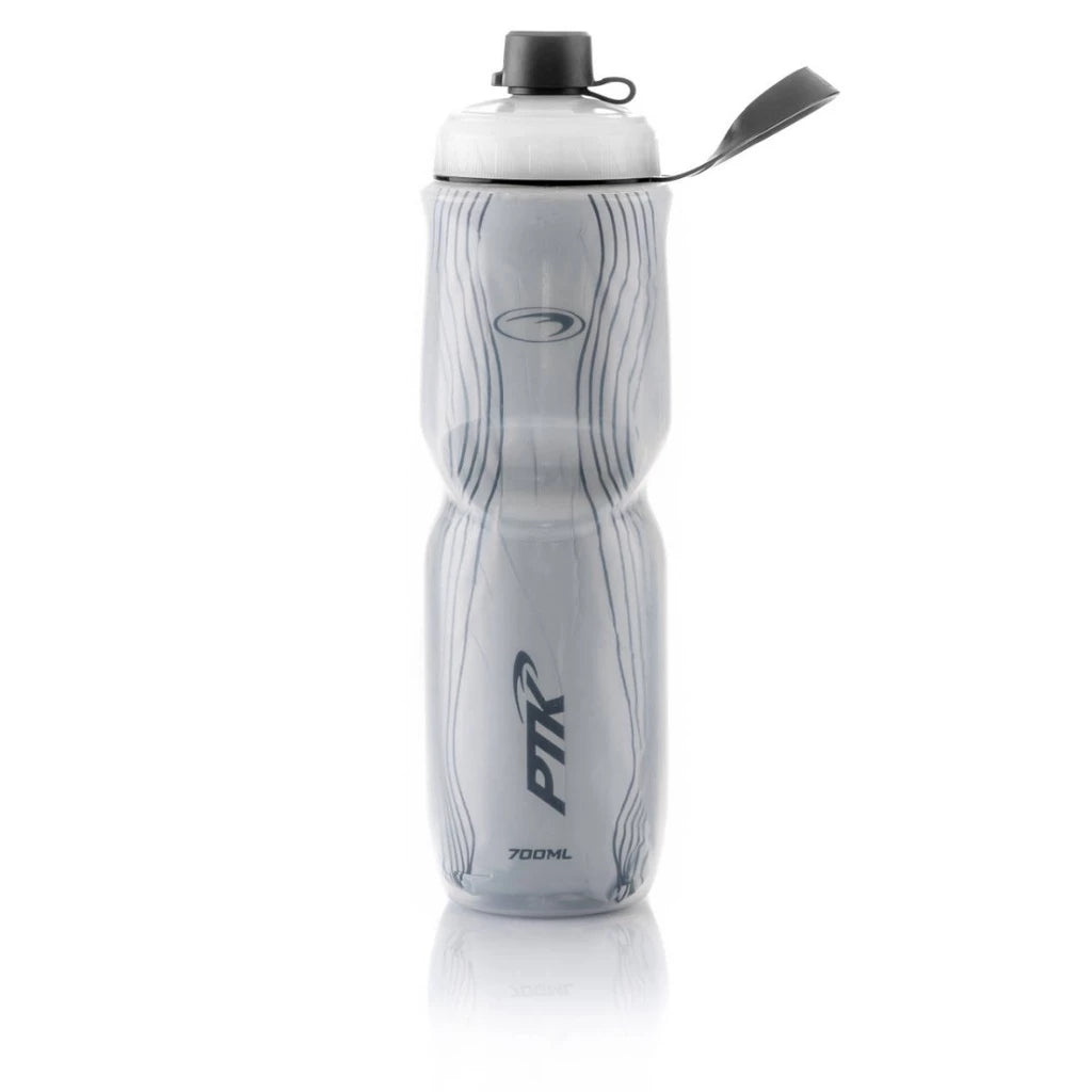 Garrafa Squeeze Térmica 700ml PTK – Isolamento até 3h, Alça de Segurança e Bico Protetor (Ideal para Ciclismo e Academia)