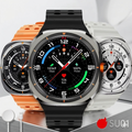 Smartwatch Microwear SU01 Ultra 2025 – Tela AMOLED, ChatGPT Integrado e Bateria de Longa Duração (Edição Premium)