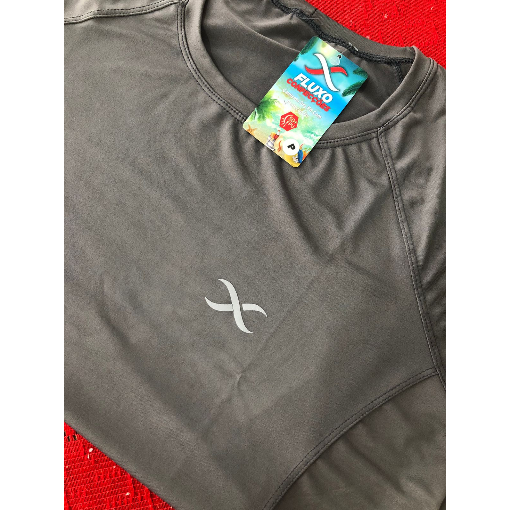 Kit com 3 camisetas de academia, dry fit, tecido com toque geladinho