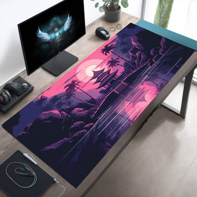 Mouse Pad Gamer Vários Modelos Populares Borda Costurada Tamanhos Diversos