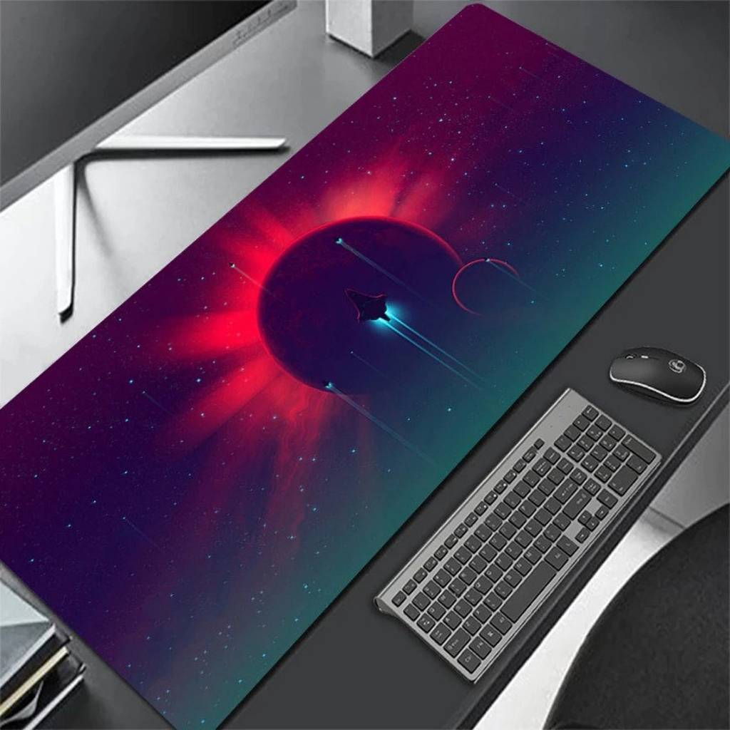Mouse Pad Gamer Vários Modelos Populares Borda Costurada Tamanhos Diversos