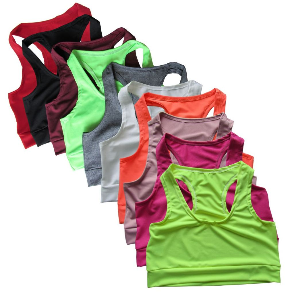 Kit 5 Top academia Nadador Suplex Fitness Academia Treino Corrida Roupas Femininas