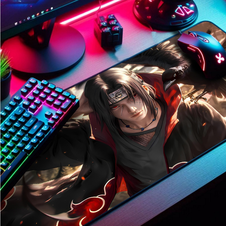 Mouse Pad P/ Desktop Gamer com Estampas Anime e Jogos IA 1