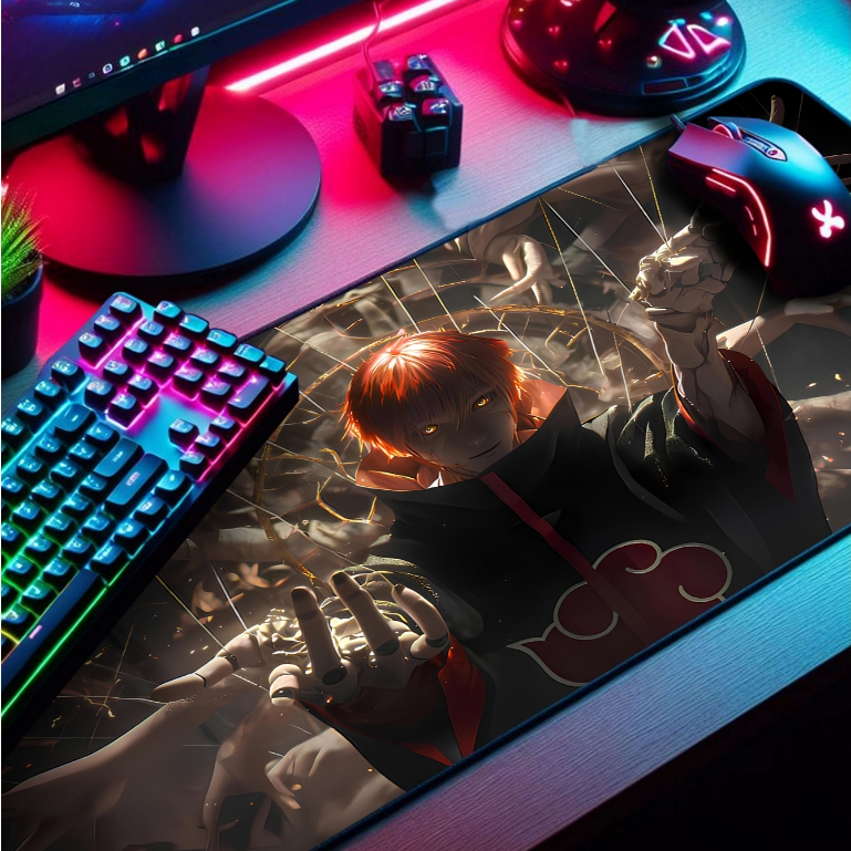 Mouse Pad P/ Desktop Gamer com Estampas Anime e Jogos IA 1