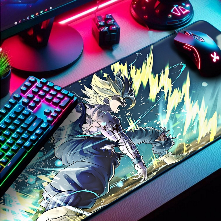 Mouse Pad P/ Desktop Gamer com Estampas Anime e Jogos IA 1