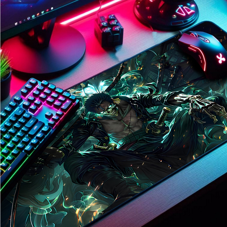 Mouse Pad P/ Desktop Gamer com Estampas Anime e Jogos IA 1