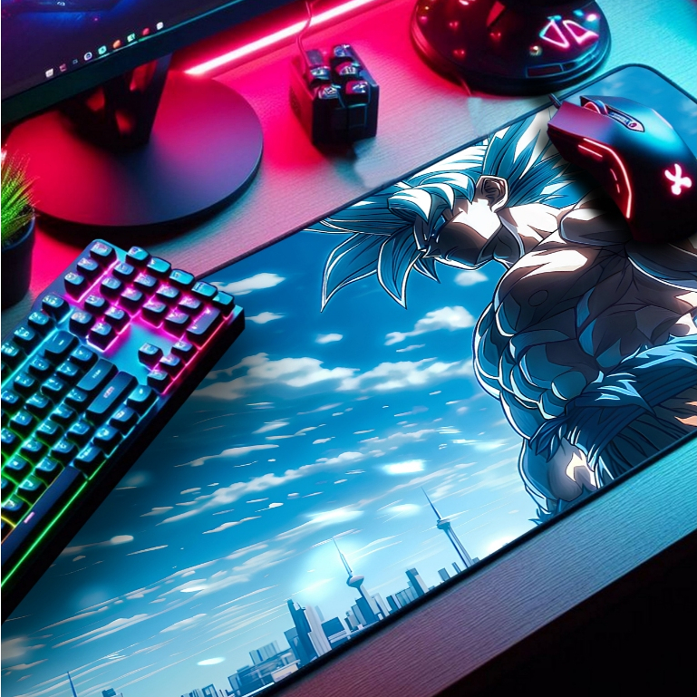 Mouse Pad P/ Desktop Gamer com Estampas Anime e Jogos IA 1