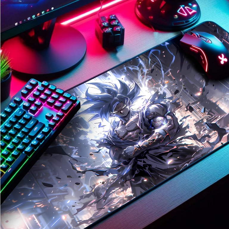 Mouse Pad P/ Desktop Gamer com Estampas Anime e Jogos IA 1