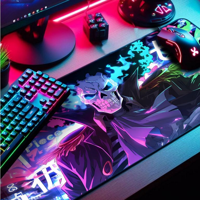 Mouse Pad P/ Desktop Gamer com Estampas Anime e Jogos IA 1