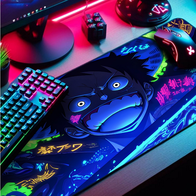 Mouse Pad P/ Desktop Gamer com Estampas Anime e Jogos IA 1