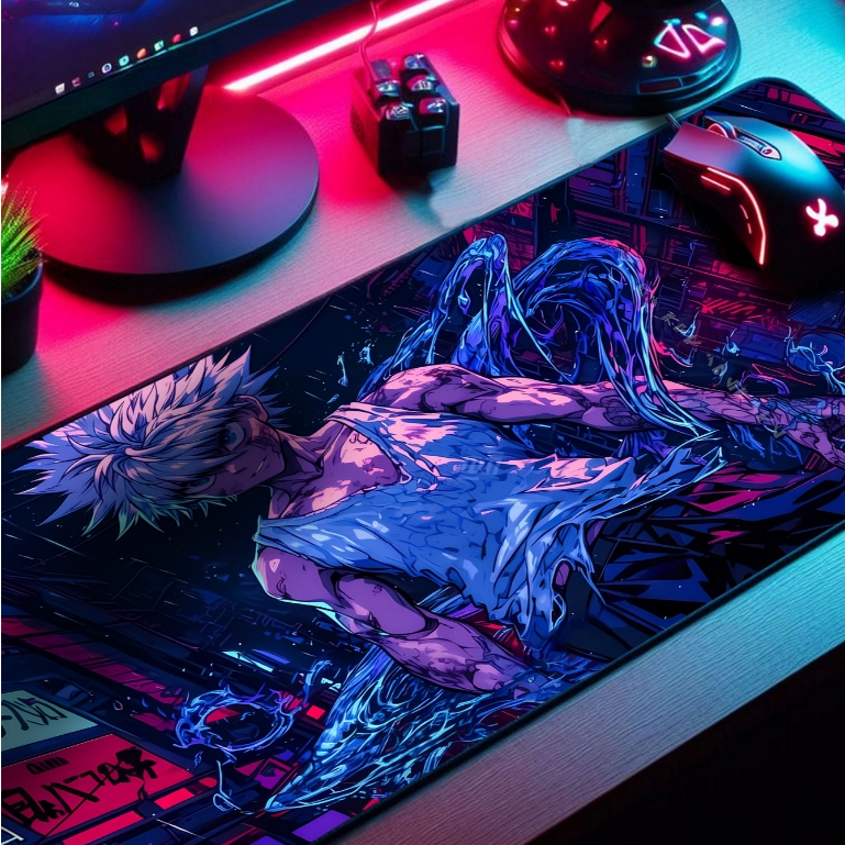 Mouse Pad P/ Desktop Gamer com Estampas Anime e Jogos IA 1