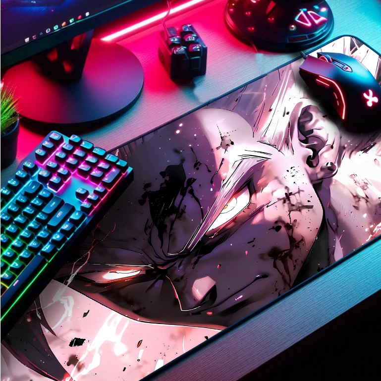 Mouse Pad P/ Desktop Gamer com Estampas Anime e Jogos IA 1