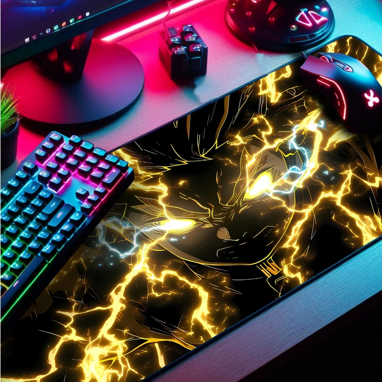 Mouse Pad P/ Desktop Gamer com Estampas Anime e Jogos IA 1