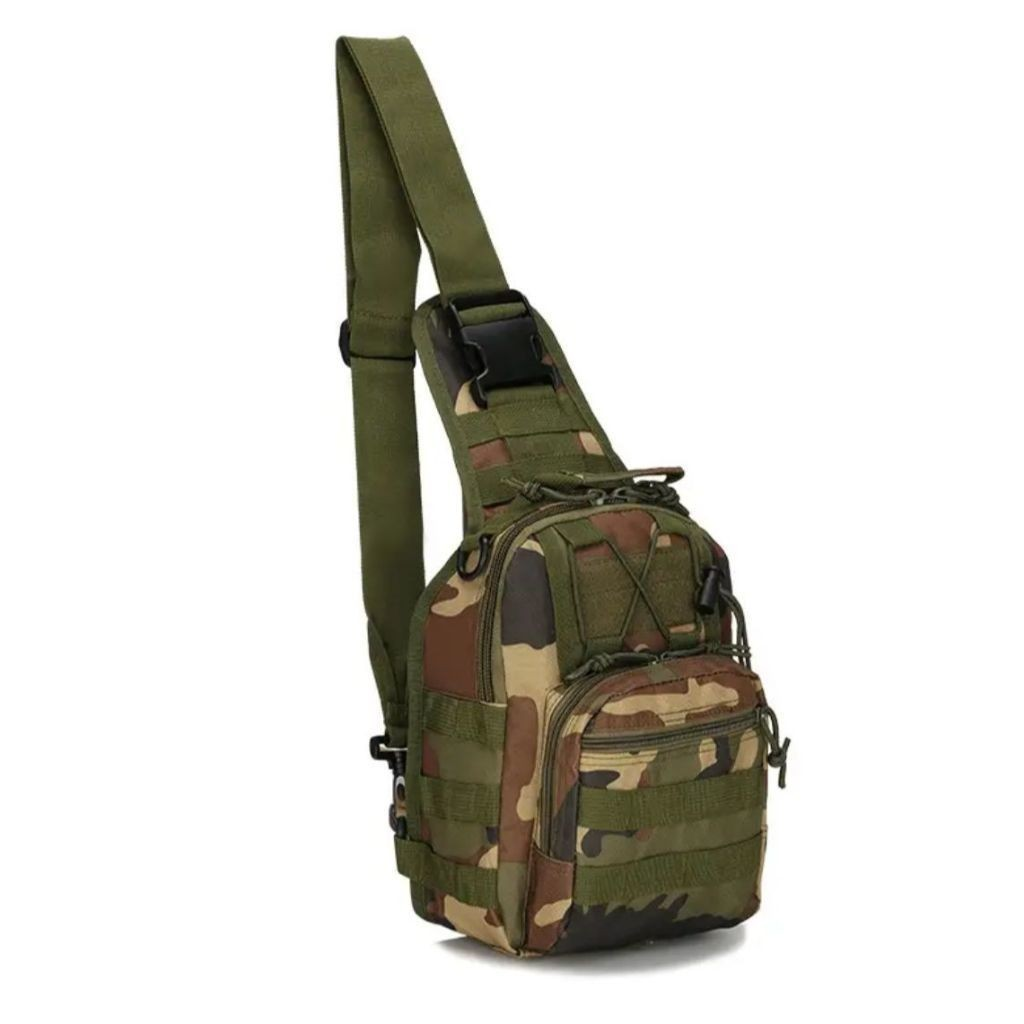 Mochila Militar Tática 50 Litros Grande Impermeável Reforçada com Bandeira Qualidade Premium
