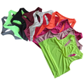Kit 5 Top academia Nadador Suplex Fitness Academia Treino Corrida Roupas Femininas