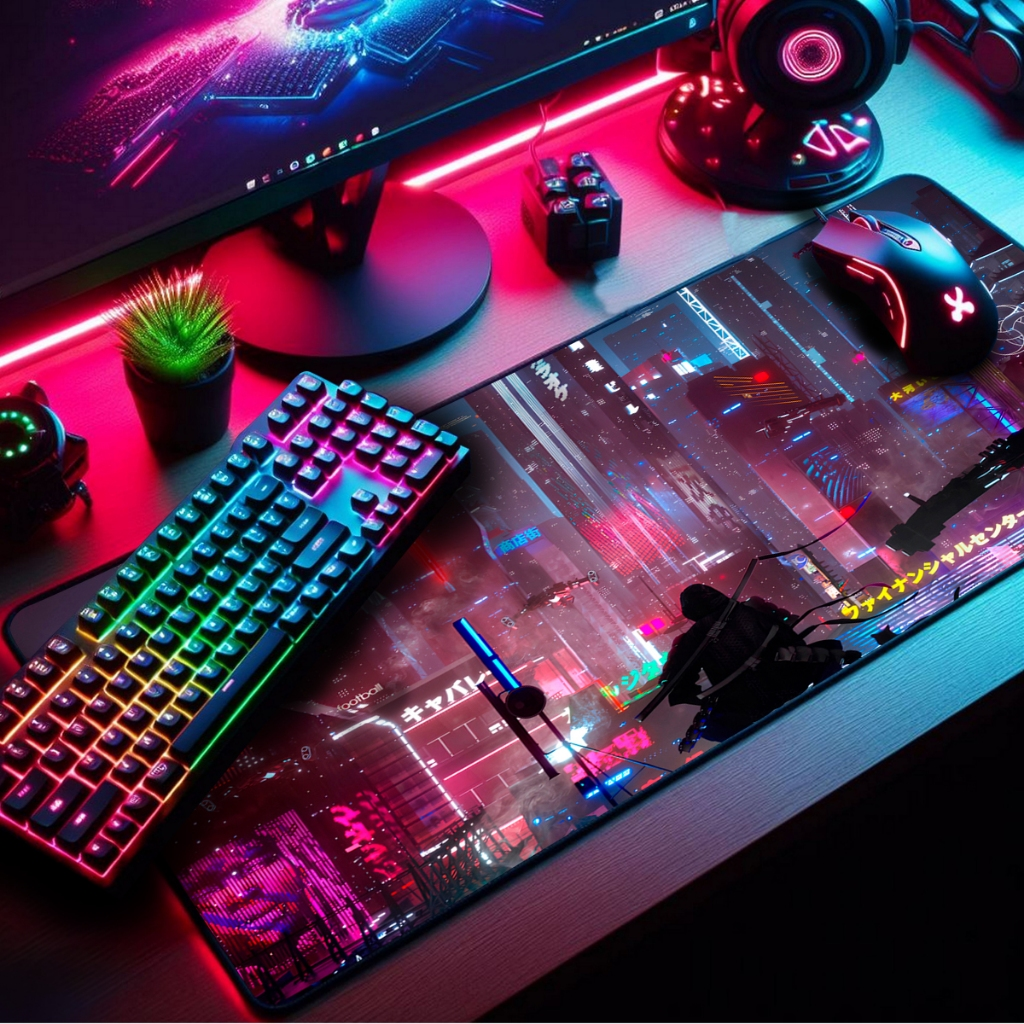 Mouse Pad Gamer Vários Modelos Populares Borda Costurada Tamanhos Diversos