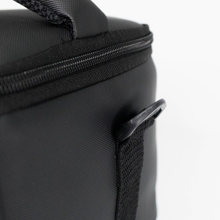 Bolsa Térmica Fitness Impermeável Academia Lancheira Marmiteira Viagem Preta