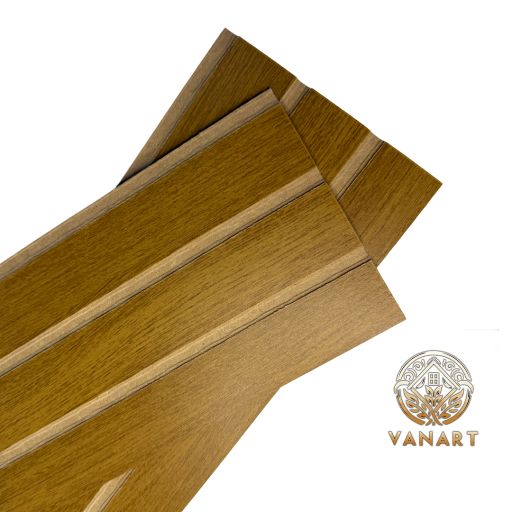 Envio Mesmo Dia Kit Até 100 Revestimento Painel De Parede Ripado Decorativo MDF 45x11