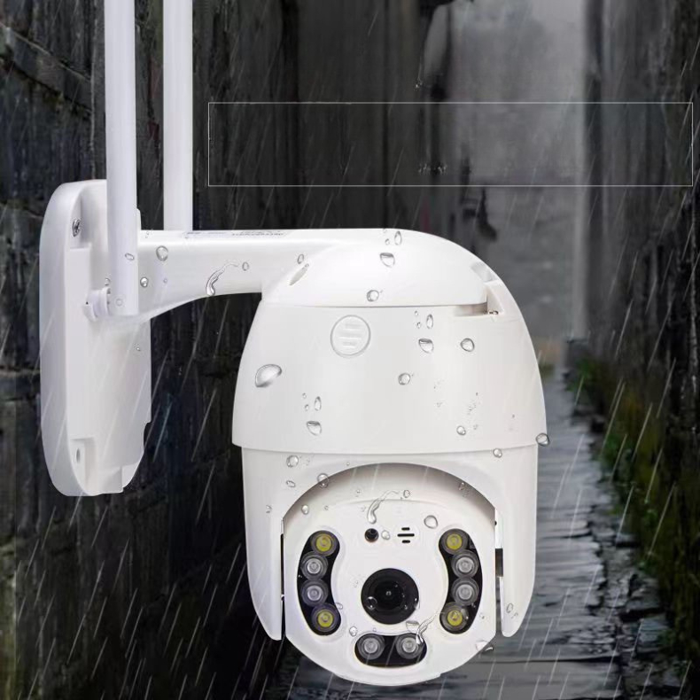 Câmera A8 Externa Ip A Prova D'água - Infravermelho Alarme Wifi Hd Sensor De Movimento Bivolt
