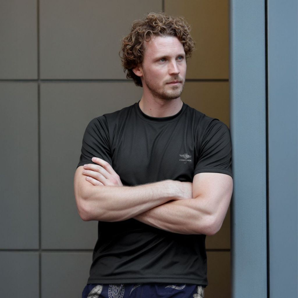 Kit Camisetas Dry Fit Manga Raglan E Shorts Verão P Ao Plus