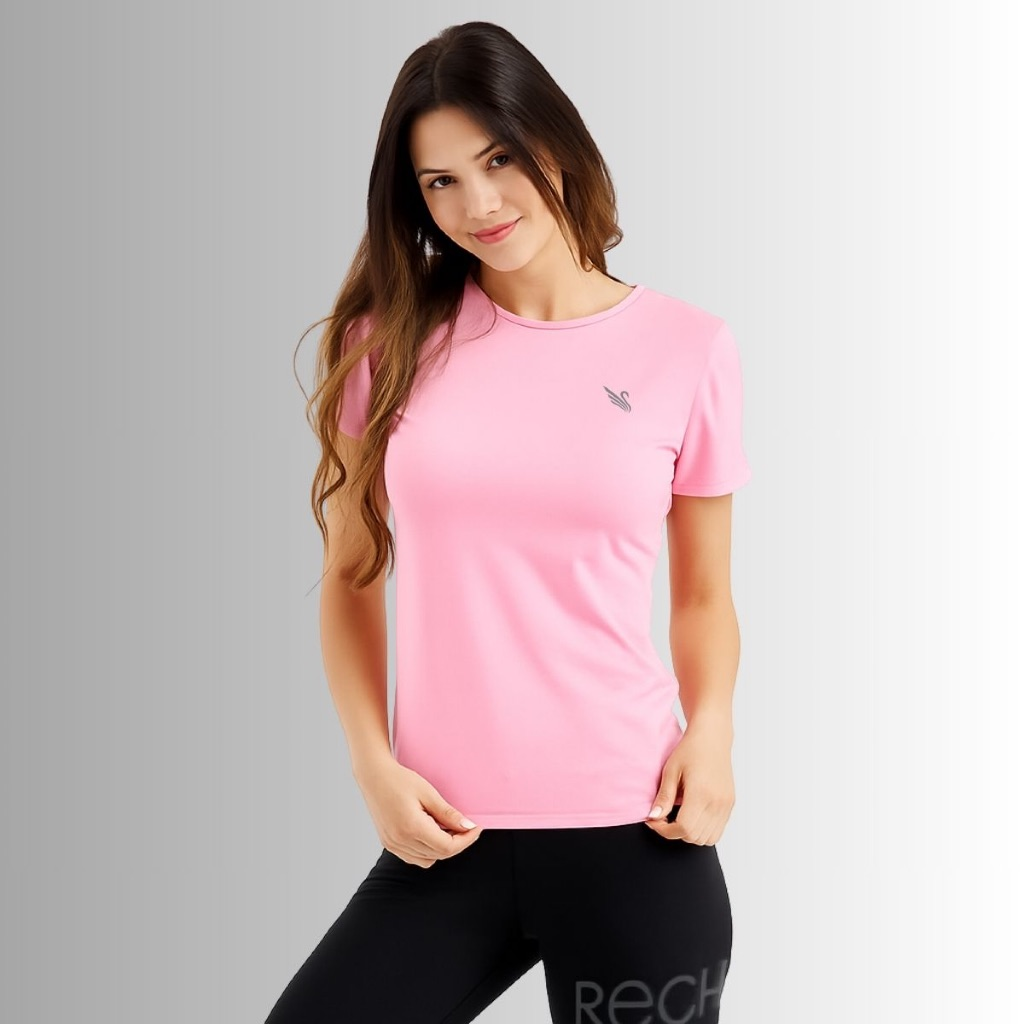 Kit 3 Blusa Feminina Proteção Uv camisas Academia Treino Dry fit P ao G2