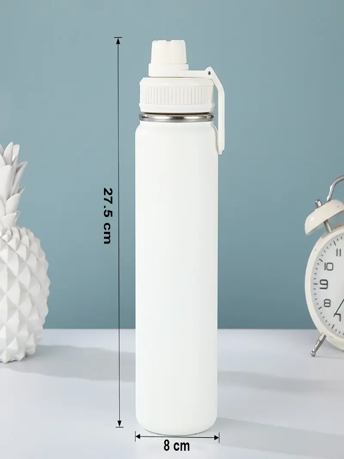 800ml Garrafa Térmica Aço Inoxidável Mantém Quente e Frio