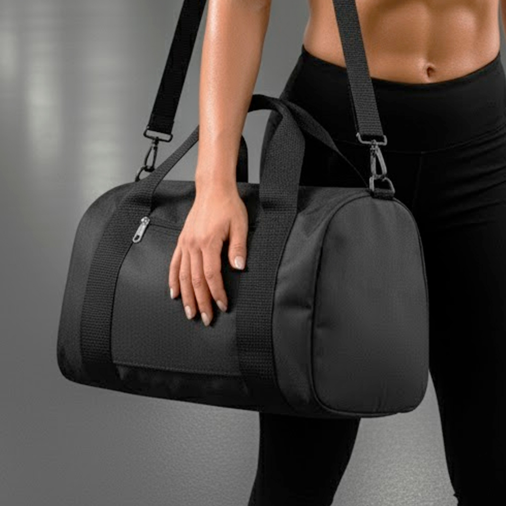 Mala Academia Lisa Feminina Masculina Fit Esporte Malinha Unissex - Envio Imediato