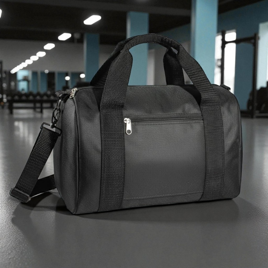 Mala Academia Lisa Feminina Masculina Fit Esporte Malinha Unissex - Envio Imediato