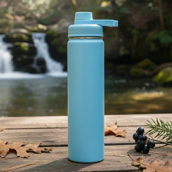 800ml Garrafa Térmica Aço Inoxidável Mantém Quente e Frio