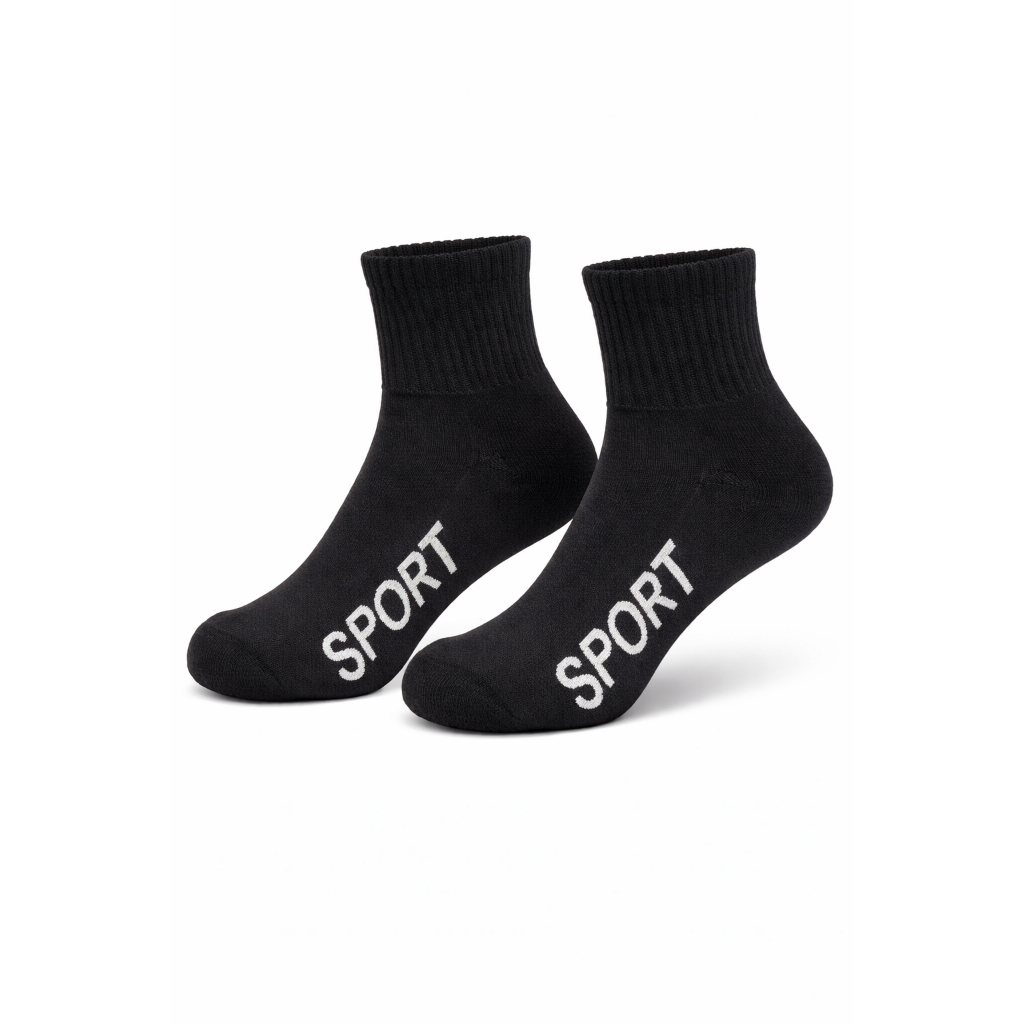 Kit 9 pares MEIA CANO MÉDIO ESPORTE ATOALHADA CALCANHAR VERDADEIRO DIA A DIA Academia trabalho