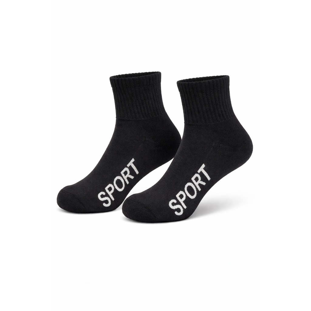 Kit 9 pares MEIA CANO MÉDIO ESPORTE ATOALHADA CALCANHAR VERDADEIRO DIA A DIA Academia trabalho