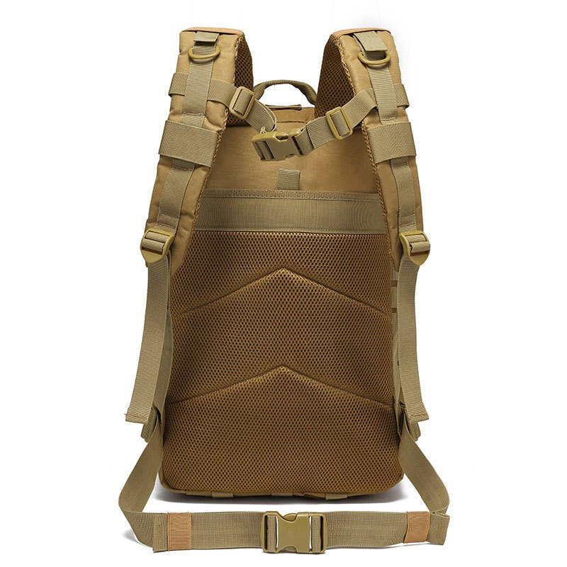 Mochila Militar Tática 50 Litros Grande Impermeável Reforçada com Bandeira Qualidade Premium