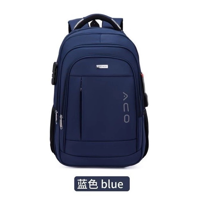 Mochila Masculina Feminina Escolar Faculdade Bolso Antifurto Nas Costas Resistente Cadeado Saída USB