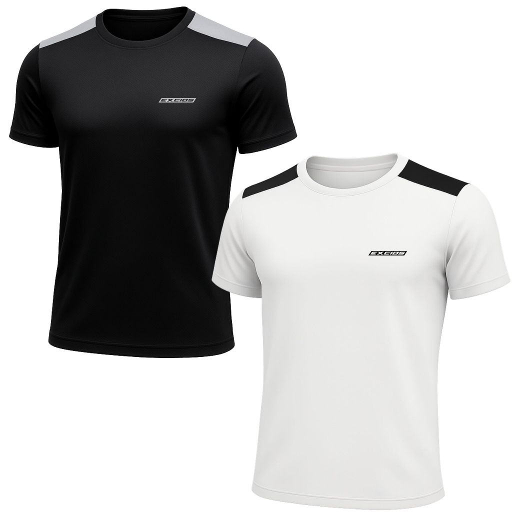 Kit 2 Camisas Dry Fit Masculino Academia Tecido Leve Treino e Musculação