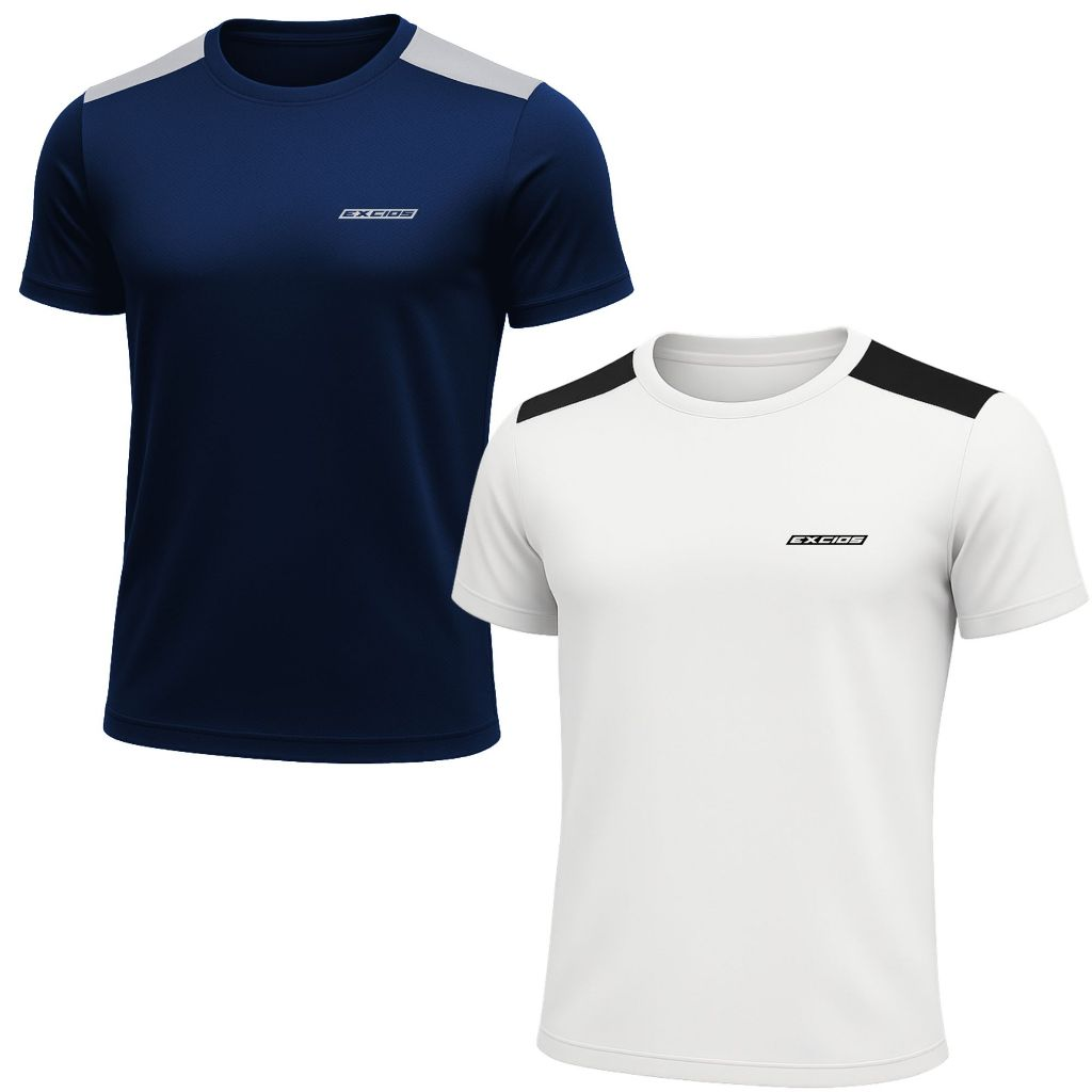 Kit 2 Camisas Dry Fit Masculino Academia Tecido Leve Treino e Musculação