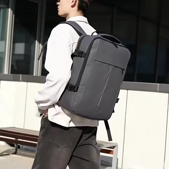 Mochila Para Laptop Reforçada Expansível À Prova D'água Homens E Mulheres