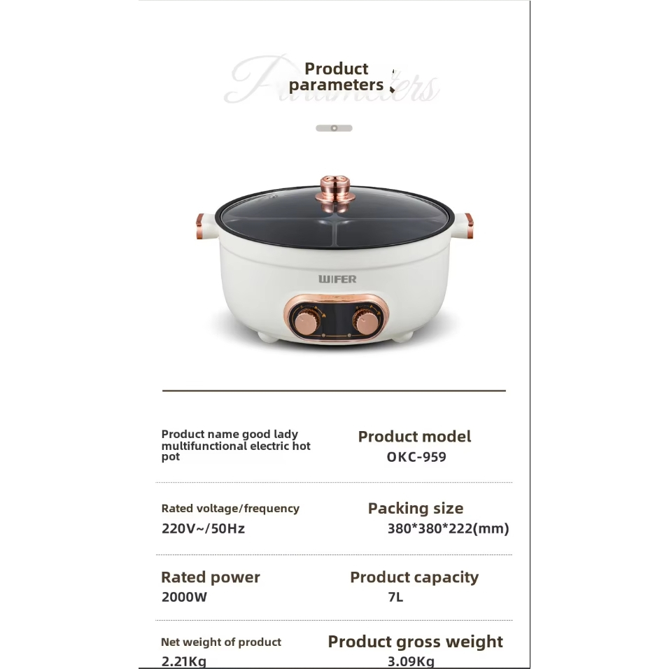 220V Multi Fogões 4 Compartimentos Panela Elétrica Doméstica Antiaderente Quente De Arroz Eletrodomésticos