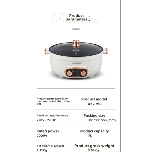 220V Multi Fogões 4 Compartimentos Panela Elétrica Doméstica Antiaderente Quente De Arroz Eletrodomésticos