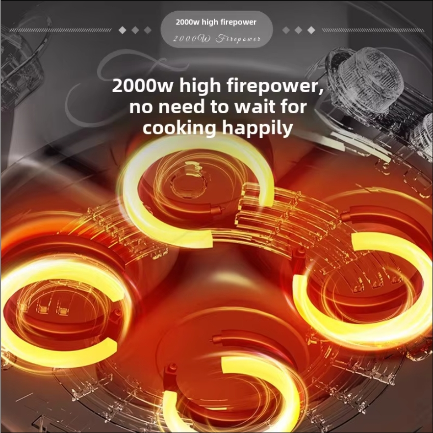 220V Multi Fogões 4 Compartimentos Panela Elétrica Doméstica Antiaderente Quente De Arroz Eletrodomésticos