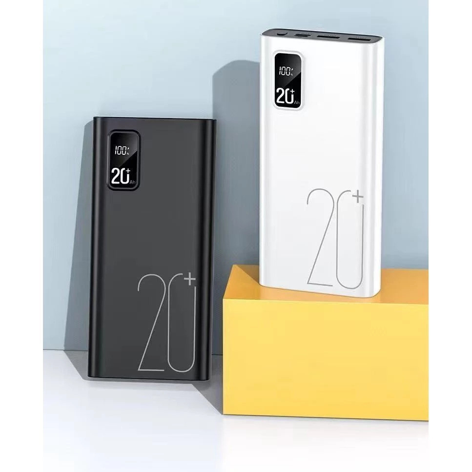 Carregador Portátil 20000mah Grande Capacidade Power Bank Usb c 22.5w Rápido Portátil Bateria