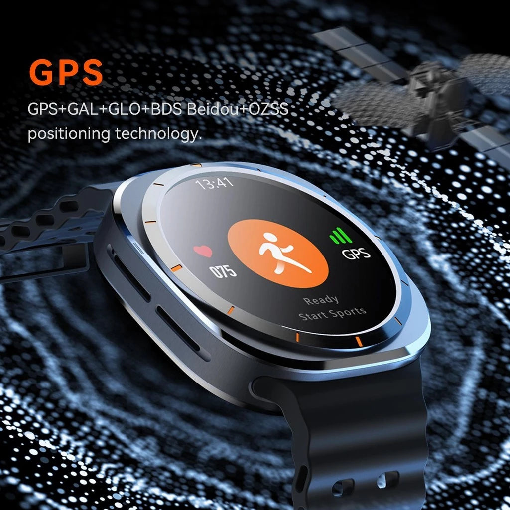Smartwatch Microwear SU01 Ultra 2025 – Tela AMOLED, ChatGPT Integrado e Bateria de Longa Duração (Edição Premium)
