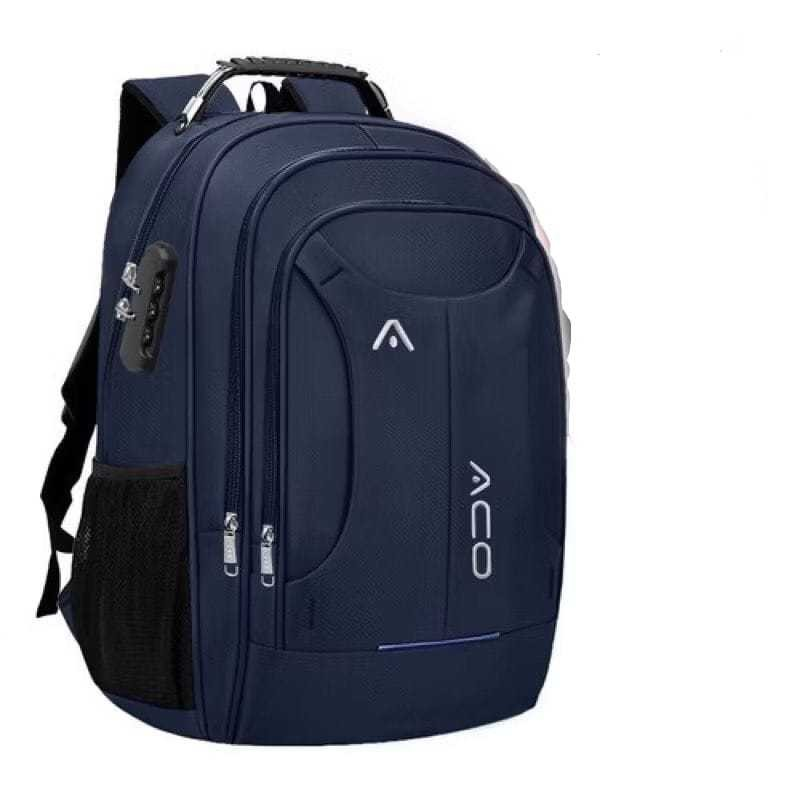 Mochila Masculina Feminina Escolar Faculdade Bolso Antifurto Nas Costas Resistente Cadeado Saída USB