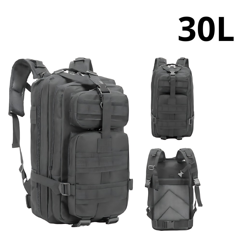 Mochila Militar Tática 50 Litros Grande Impermeável Reforçada com Bandeira Qualidade Premium