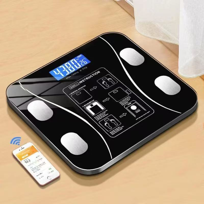 Balança Corporal Bioimpedância Profissional Bluetooth até 180kg--2502