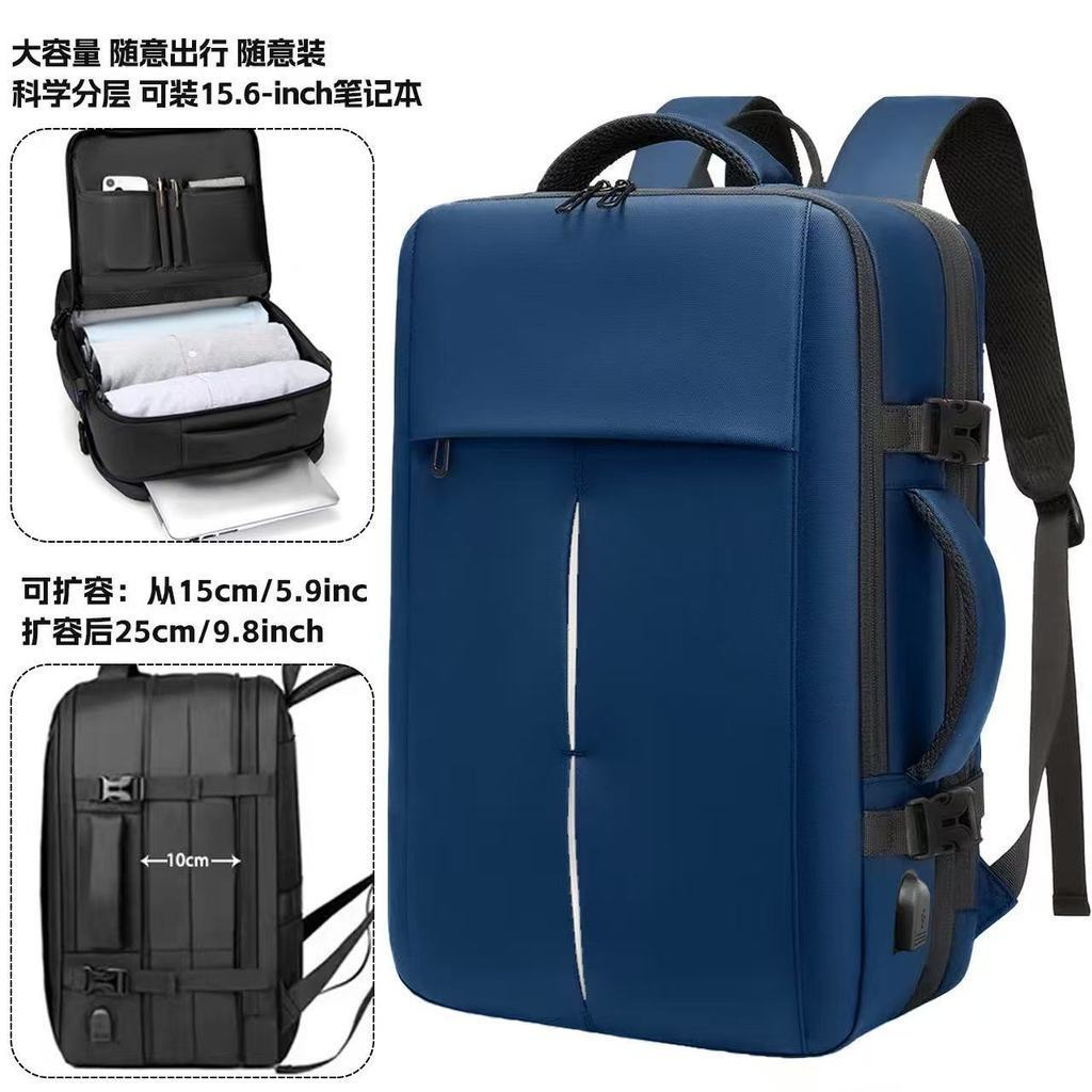 Mochila Para Laptop Reforçada Expansível À Prova D'água Homens E Mulheres