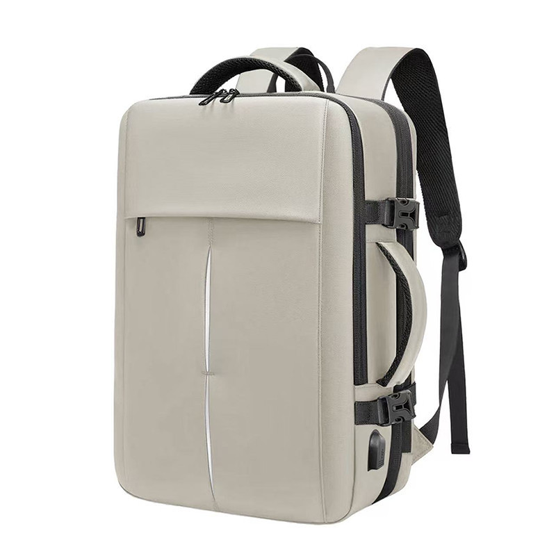 Mochila Para Laptop Reforçada Expansível À Prova D'água Homens E Mulheres