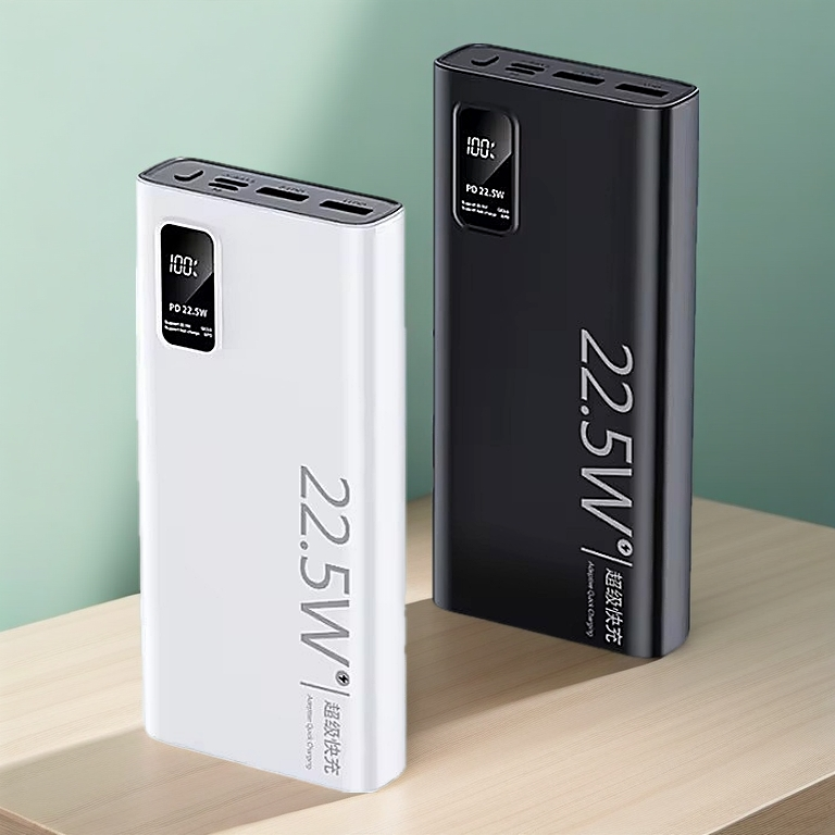 Carregador Portátil 20000mah Grande Capacidade Power Bank Usb c 22.5w Rápido Portátil Bateria